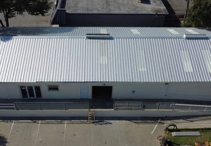 commercial metal roof